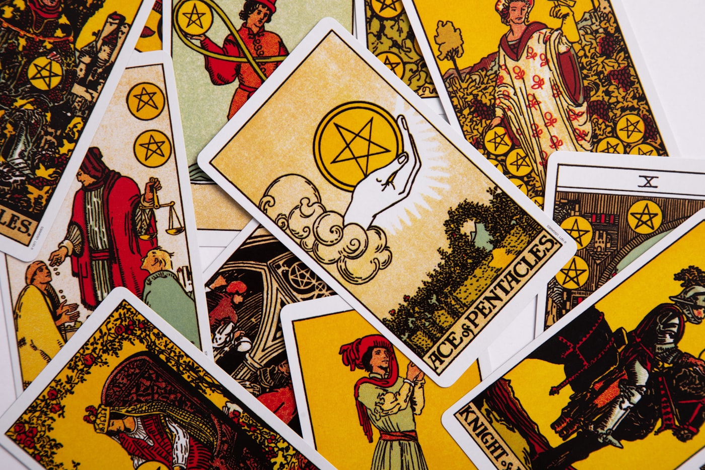 Cartas de tarot Rider Waite