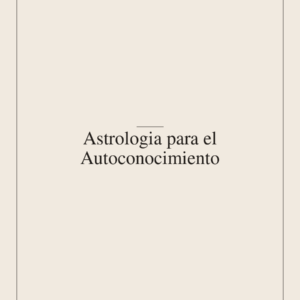 Astrología para el Autoconocimiento