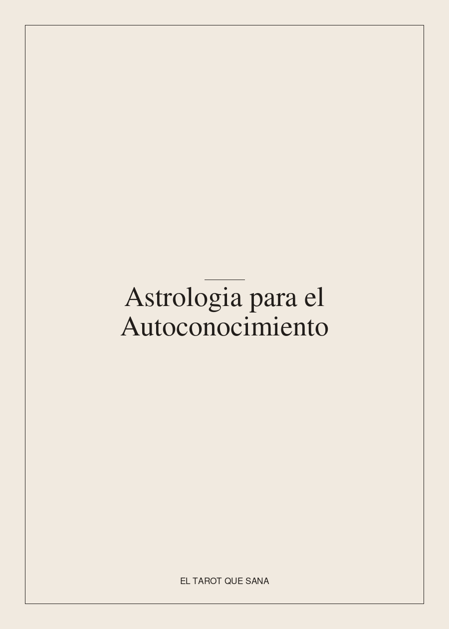 Astrología para el Autoconocimiento
